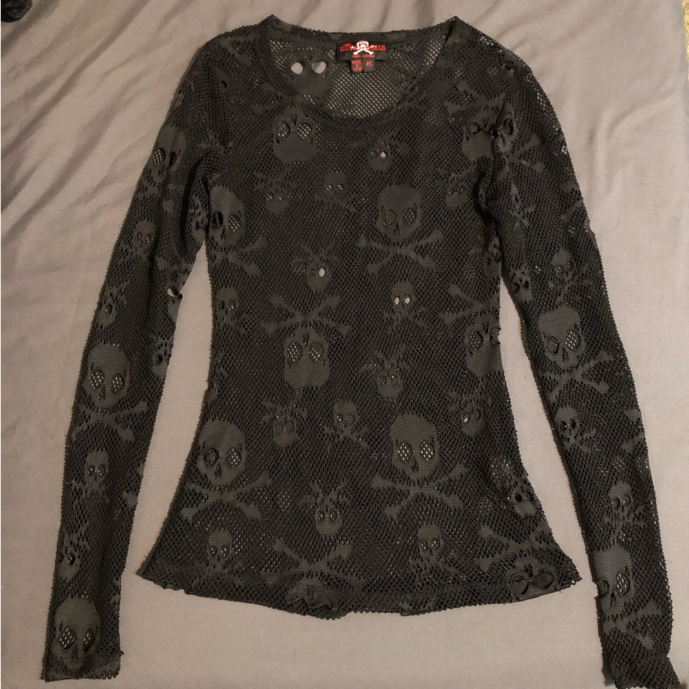 Sold - Royal Bones fishnet long sleeve